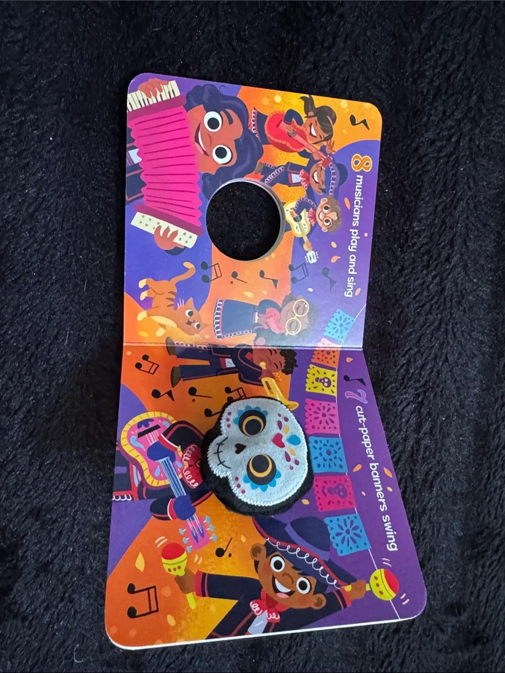 NEW Puppet Board Book Dia De Los Muertos Mexican Holiday Day after Halloween